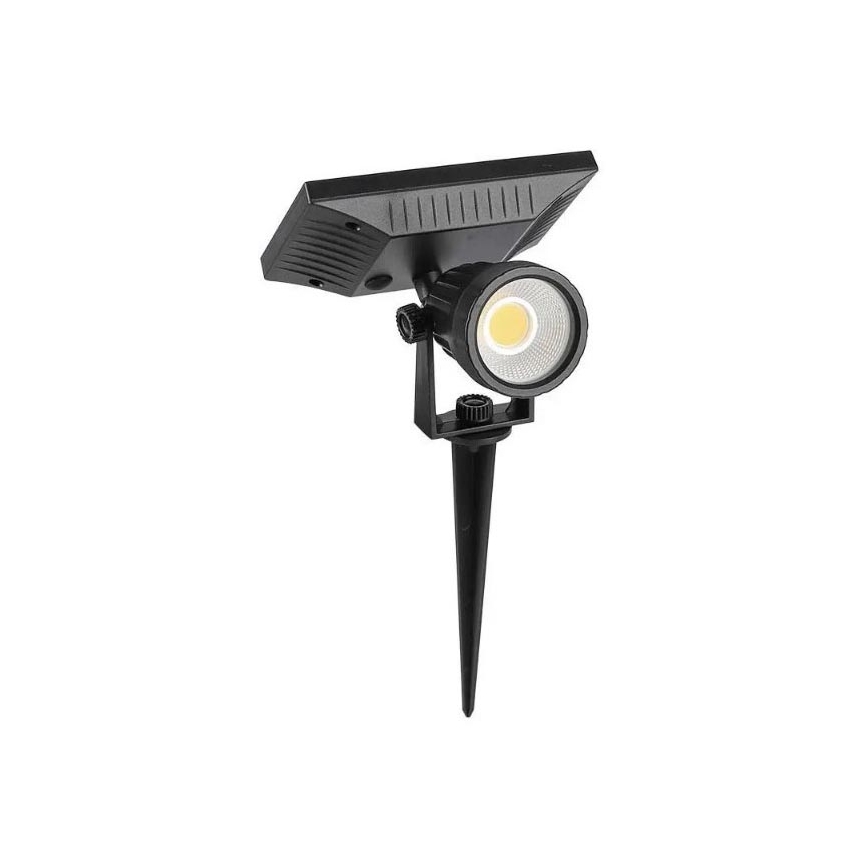 LED solcellelampe SPIKE LED/2W/5,5V IP65 4000K