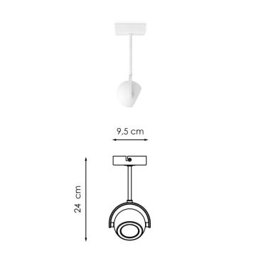 LED spotlampe dæmpbar NOP 1xGU10/5,8W/230V hvid