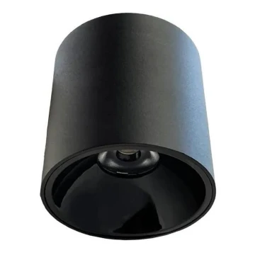 LED spotlampe LED/12W/230V 4000K diameter 8 cm sort