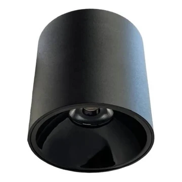 LED spotlampe LED/16W/230V 4000K diameter 10 cm sort