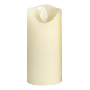 LED stearinlys LED/2xAA varm hvid 11 cm