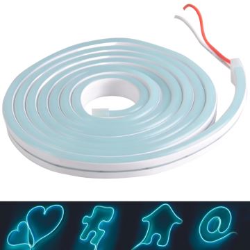 LED strip NEON 5 m LED/40W/24V blå IP65