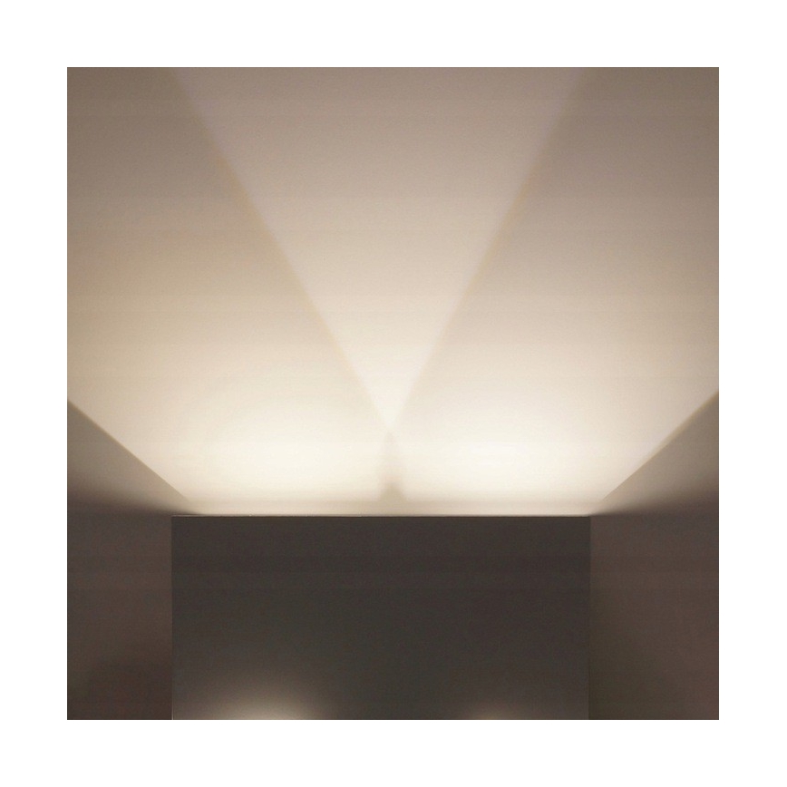 LED Udendørs væglampe LED/12W/230V IP54 hvid