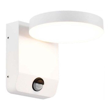 LED Udendørs wall flexible lys med sensor LED/17W/230V IP65 3000K hvid
