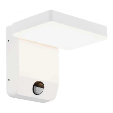 LED Udendørs wall flexible lys med sensor LED/17W/230V IP65 4000K hvid