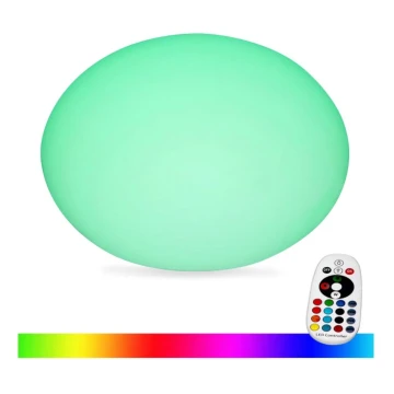 LED udendørslampe dæmpbar RGB-farver LED/1W/230V 20 cm IP67 + fjernbetjening