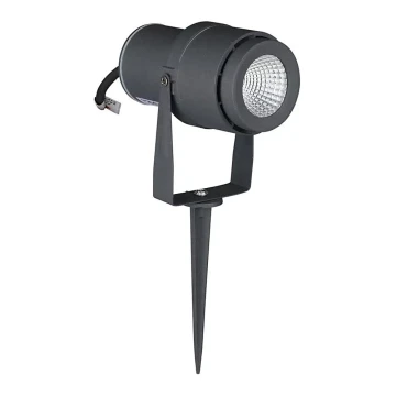 LED udendørslampe LED/12W/100-240V IP65 grå - grønt lys