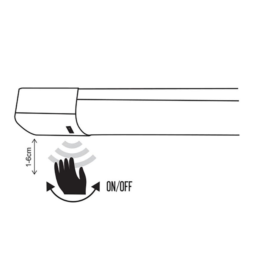 LED underskabslampe dæmpbar med sensor LED/20W/230V 4000K IP40