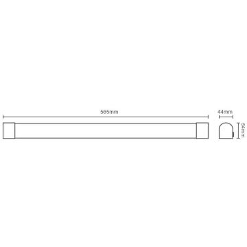 LED underskabslampe LED/15W/230V IP44