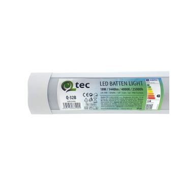 LED underskabslampe QTEC LED/18W/230V 60 cm hvid