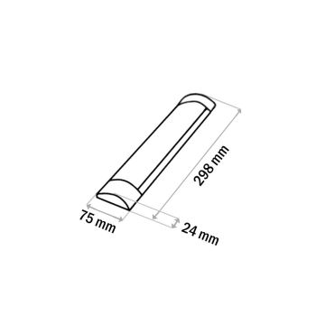 LED underskabslampe QTEC LED/9W/230V 30 cm hvid