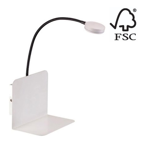 LED væglampe ARLES LED/3W/230V - FSC-certificeret