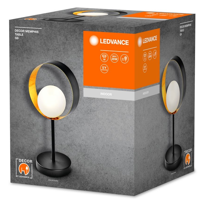 Ledvance - Bordlampe DECOR MEMPHIS 1xG9/28W/230V