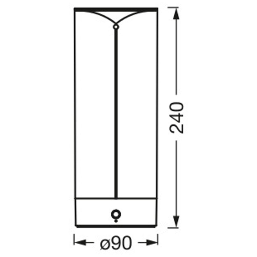 Ledvance - LED bordlampe m. touch-funktion dæmpbar DECOR FILAMENT LED/1,2W/5V 1000 mAh