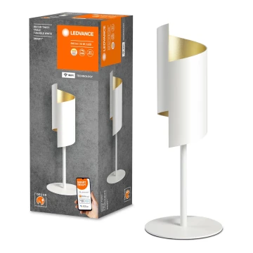 Ledvance - LED bordlampe dæmpbar SMART+ DECOR TWIST LED/12W/230V 3000-6500K Wi-Fi hvid