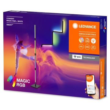 Ledvance - LED gulvlampe m. RGBW-farver dæmpbar 2-i-1 SMART+ MAGIC LED/24W/230V Wi-Fi