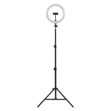 Ledvance - LED gulvlampe dæmpbar med et stativ og holder til vlogging LED/6W/USB 3000/4000/6500K