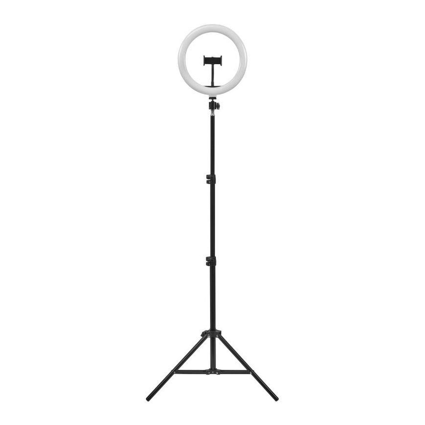 Ledvance - LED gulvlampe dæmpbar med et stativ og holder til vlogging LED/6W/USB 3000/4000/6500K