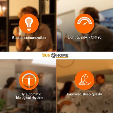 Ledvance - LED gulvlampe dæmpbar SUN@HOME LED/36W/230V 2200-5000K CRI 95 Wi-Fi