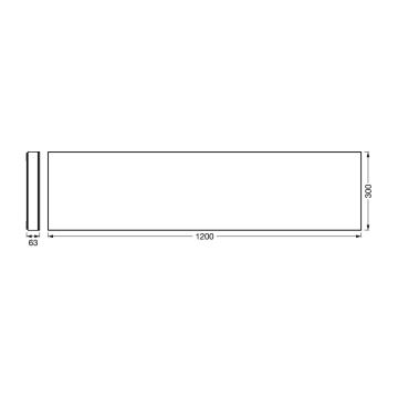 Ledvance - LED loftlampe dæmpbar SMART+ FRAMELESS LED/38W/230V 3000-6500K Wi-Fi