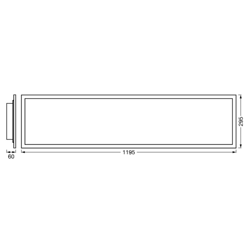 Ledvance - LED loftlampe m. RGBW-farver dæmpbar SMART+ MAGIC LED/36W/230V 2700-6500K Wi-Fi + fjernbetjening