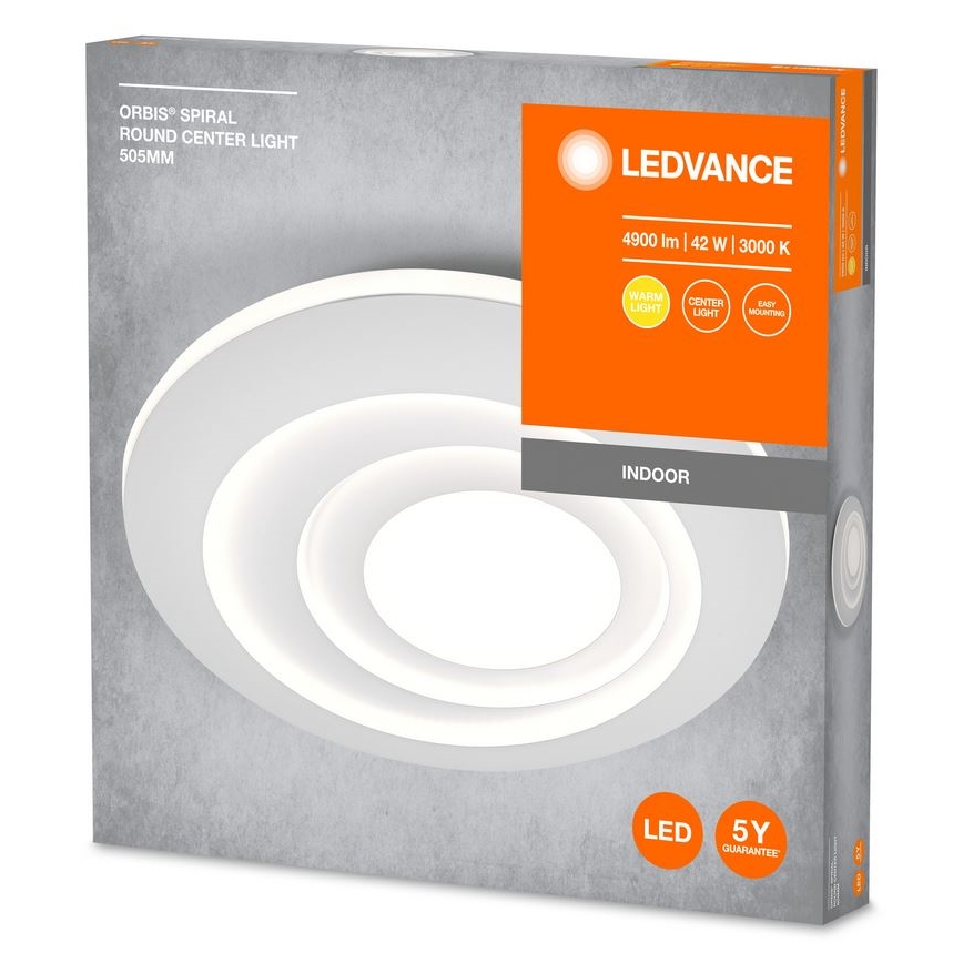 Ledvance - LED loftlampe ORBIS SPIRAL LED/42W/230V