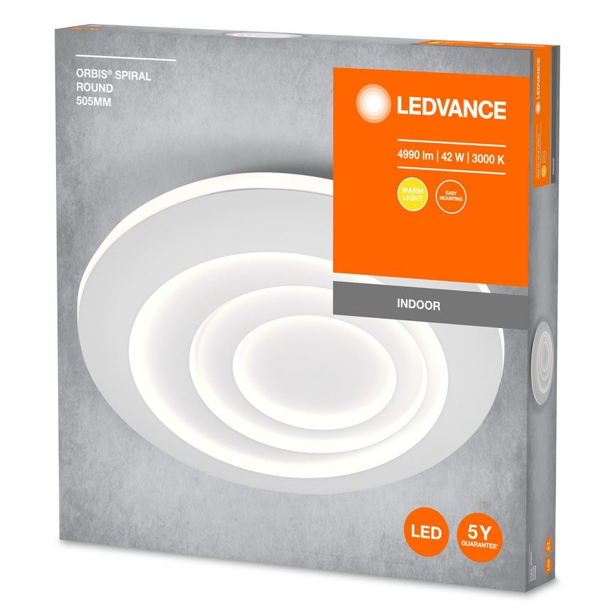 Ledvance - LED loftlampe ORBIS SPIRAL LED/42W/230V