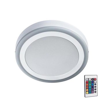 Ledvance - LED loftpanel dæmpbar RGB-farver LED/38W/230V + fjernbetjening