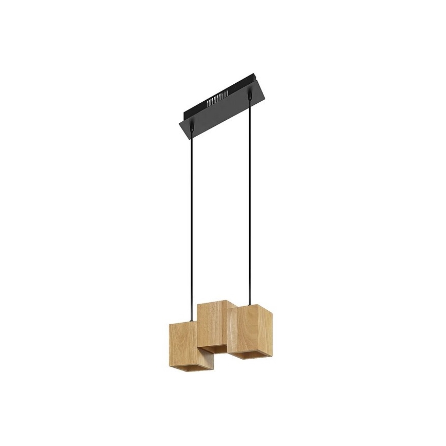 Ledvance - LED pendel dæmpbar DECOR WOOD 3xLED/7W/230V Wi-Fi