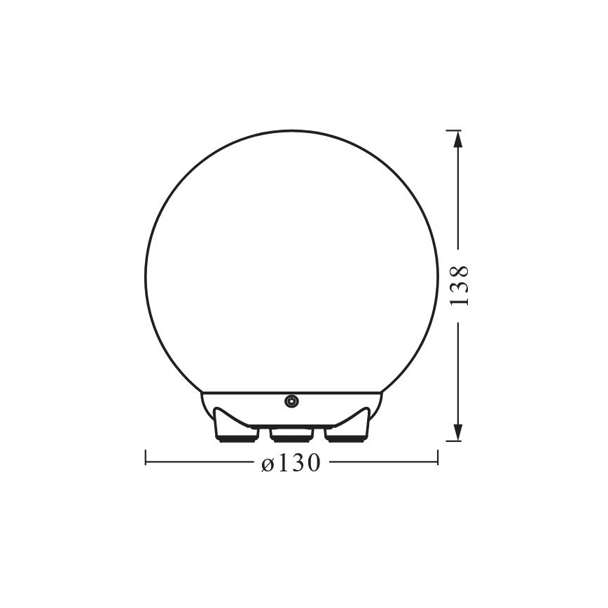 Ledvance - LED RGBW Bordlampe dæmpbar og genopladelig SMART+ MAGIC LED/2,5W/5V 2200-6500K Wi-Fi