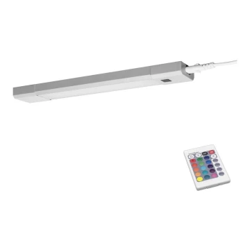 Ledvance - LED underskabslampe dæmpbar RGB-farver SLIM LED/4W/230V + fjernbetjening