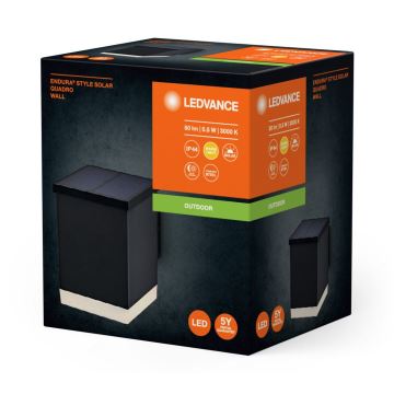 Ledvance - Soldrevet LED væglampe ENDURA STYLE SOLAR LED/0,5W/2,4V IP44