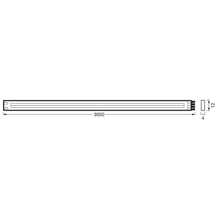 Ledvance - Udendørs LED strip FLEX COB 3 m LED/15W/230V IP44