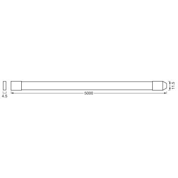 Ledvance - Udendørs LED strip RGB+TW dæmpbar FLEX 5 m LED/14,5W/230V Wi-Fi