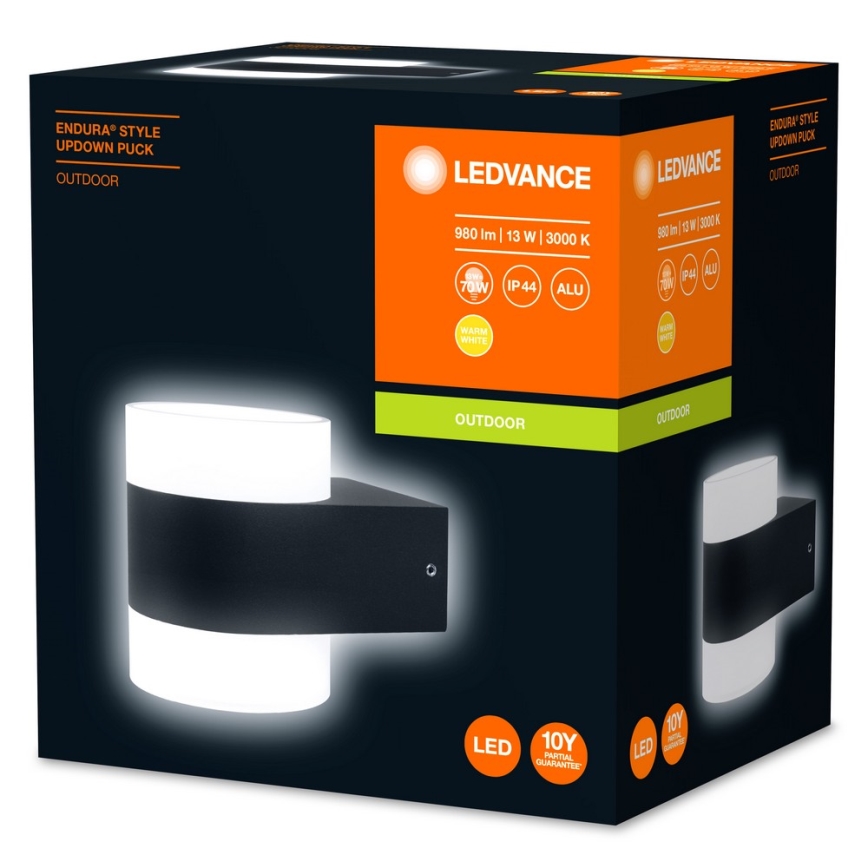 Ledvance - Udendørs LED væglampe ENDURA LED/13W/230V IP44