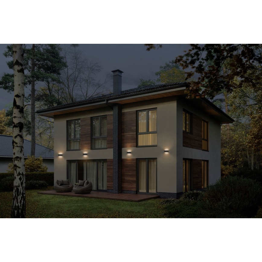 Ledvance - Udendørs LED væglampe ENDURA STYLE IDRI 2xLED/6,25W/230V IP65