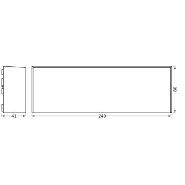 Ledvance - Udendørs LED væglampe ENDURA STYLE IVO LED/6,5W/230V IP65