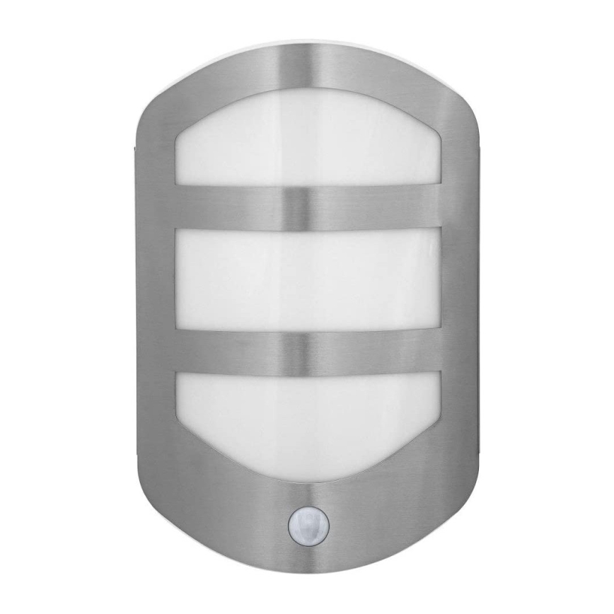 Ledvance - Udendørs LED væglampe med sensor PLATE LED/12,5W/230V IP44