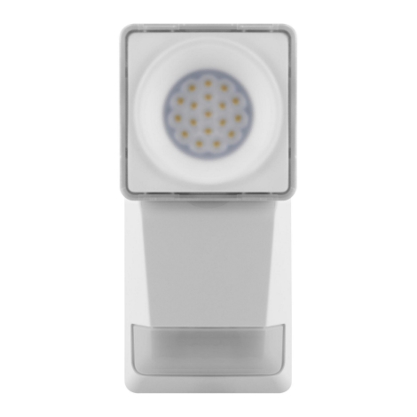 Ledvance - Udendørs LED væglampe med sensor SPOT LED/8W/230V IP55 hvid