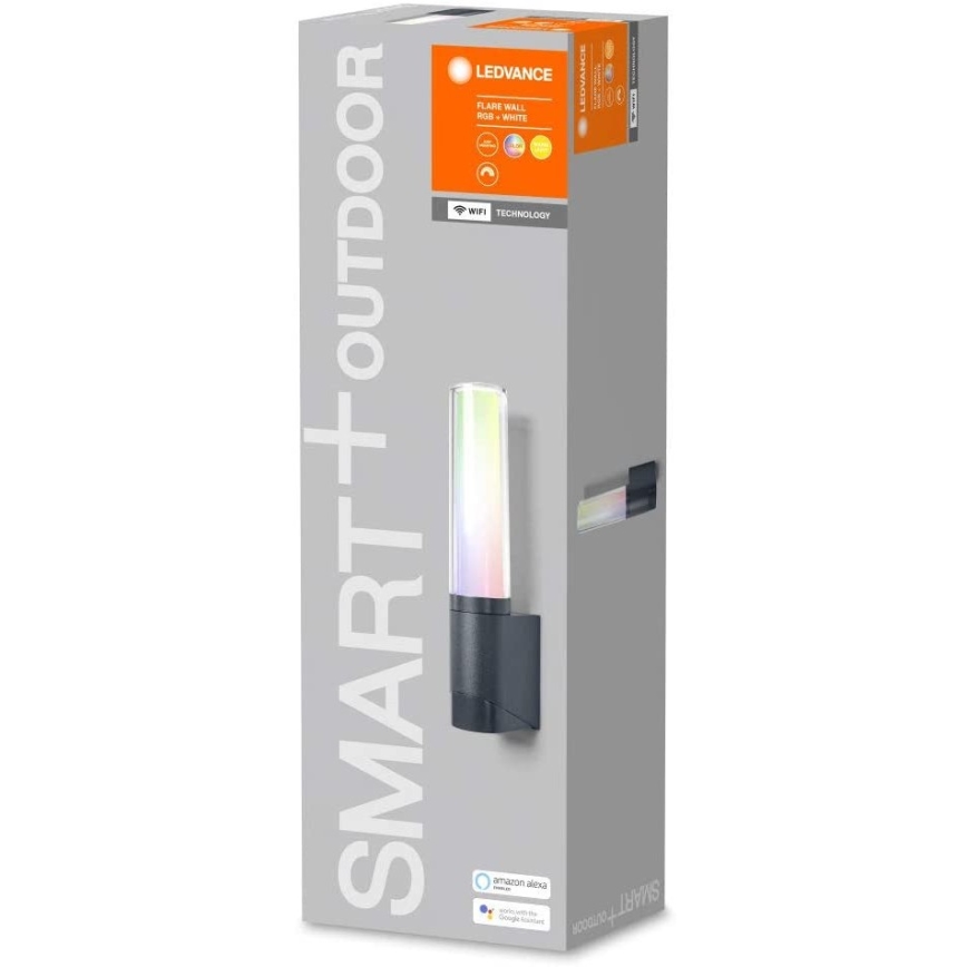 Ledvance - Udendørs LED væglampe RGBW-farver SMART+ FLARE LED/7,5W/230V IP44 Wi-Fi