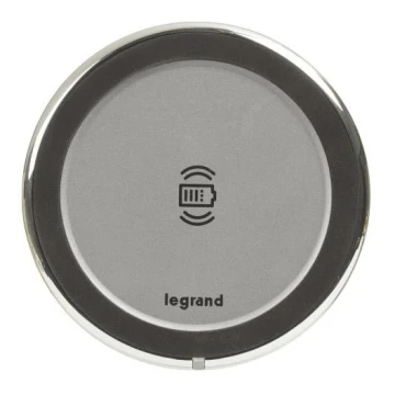 Legrand 077640L - Trådløs oplader til bordplade 15W IP44