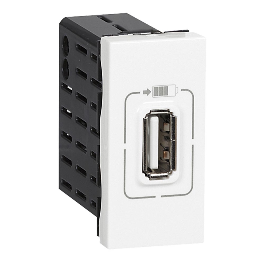Legrand 77591 - Oplader USB 5V/230V hvid | Lampemania