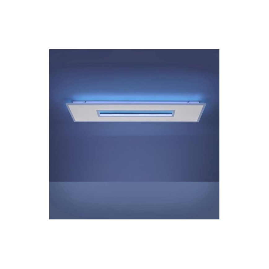 Leuchten Direkt 11646-16 - LED loftlampe dæmpbar RGB-farver RECESS 1xLED/41W/230V + 1xLED/7,5W + fjernbetjening
