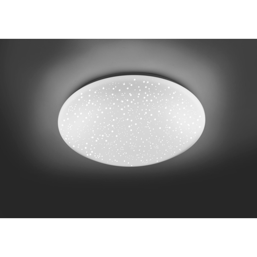 Leuchten Direkt 14242-16 - LED loftlampe dæmpbar RGB-farver SKYLER LED/18W/230V + fjernbetjening