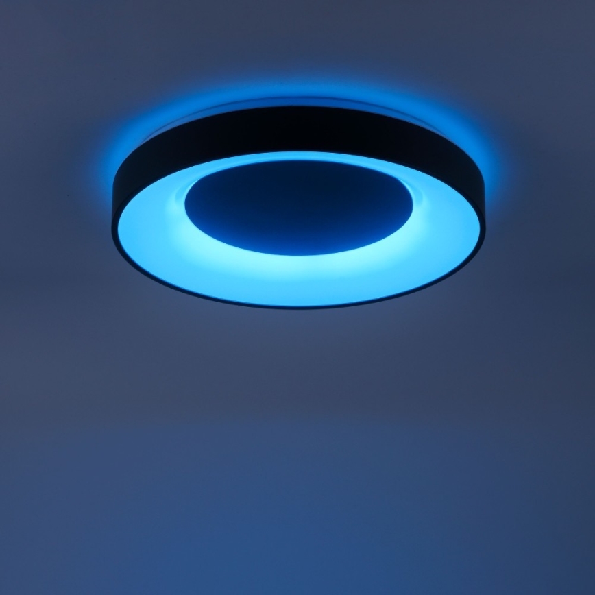 Leuchten Direkt 14346-18 - LED loftlampe dæmpbar RGB-farver ANIKA LED/26,5W/230V Tuya 2700-5000K + fjernbetjening