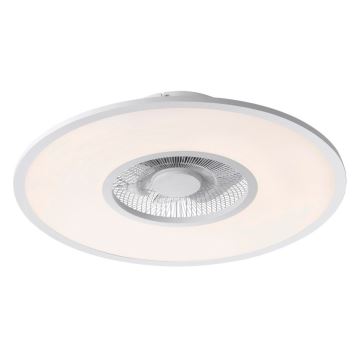 Leuchten Direkt 14642-16 - LED loftlampe med ventilator dæmpbar FLAT-AIR LED/32W/230V + fjernbetjening