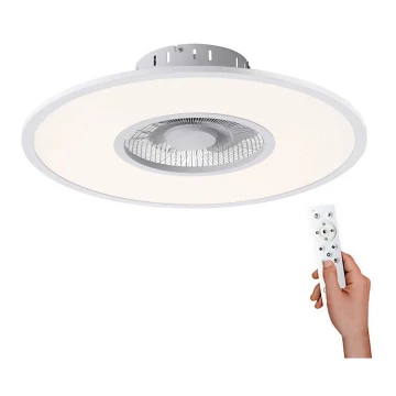 Leuchten Direkt 14642-16 - LED loftlampe med ventilator dæmpbar FLAT-AIR LED/32W/230V + fjernbetjening