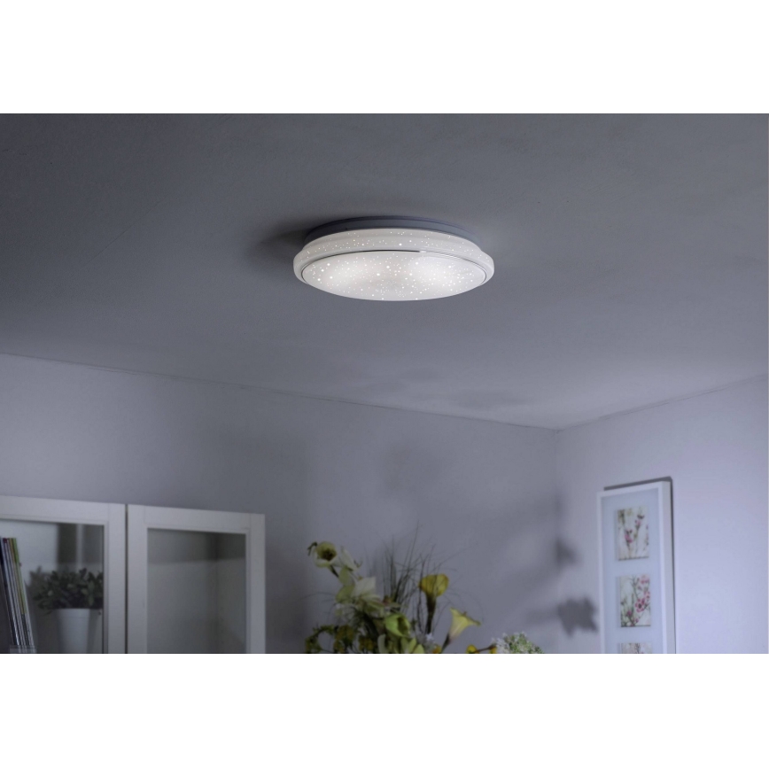 Leuchten Direkt 14744-16 - LED loftlampe dæmpbar RGB-farver JUPI LOLASMART LED/32W/230V + fjernbetjening