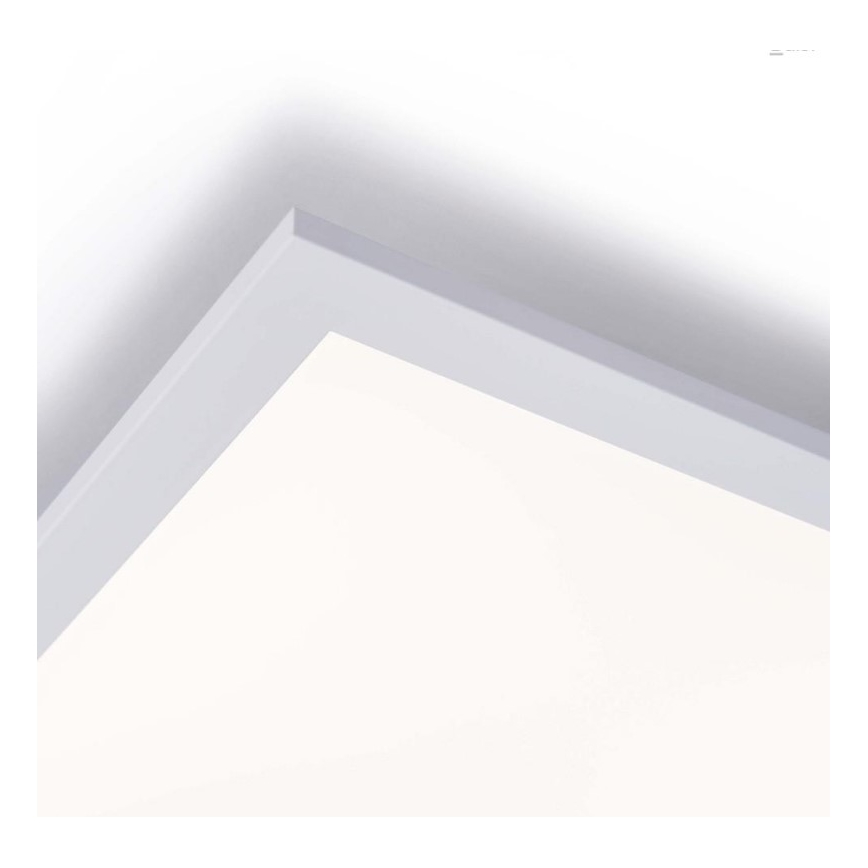 Leuchten Direkt 14757-21- LED panel overflademonteret dæmpbart FLAT LED/36W/230V 2700-5000K sølvfarvet + fjernbetjening