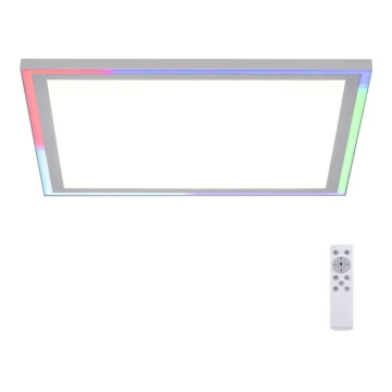 Leuchten Direkt 14900-16 - LED loftlampe dæmpbar RGB-farver EDGING LED/24W/230V + fjernbetjening